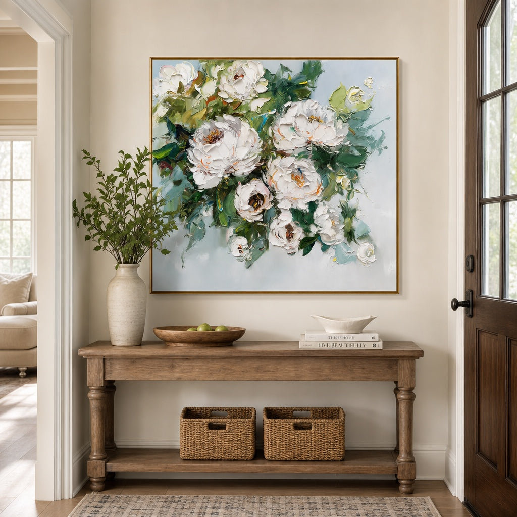 White Peony Garden