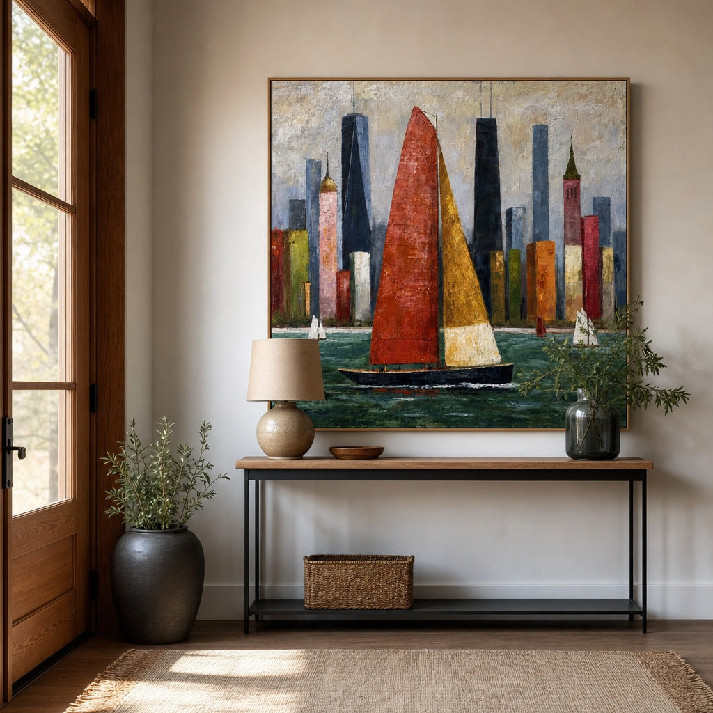 Sailing Through the City