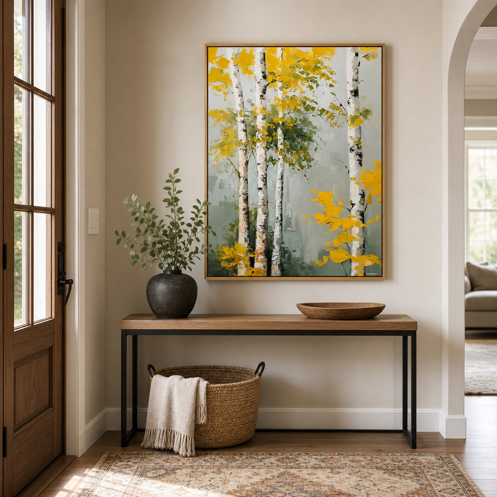 Golden Birch Grove