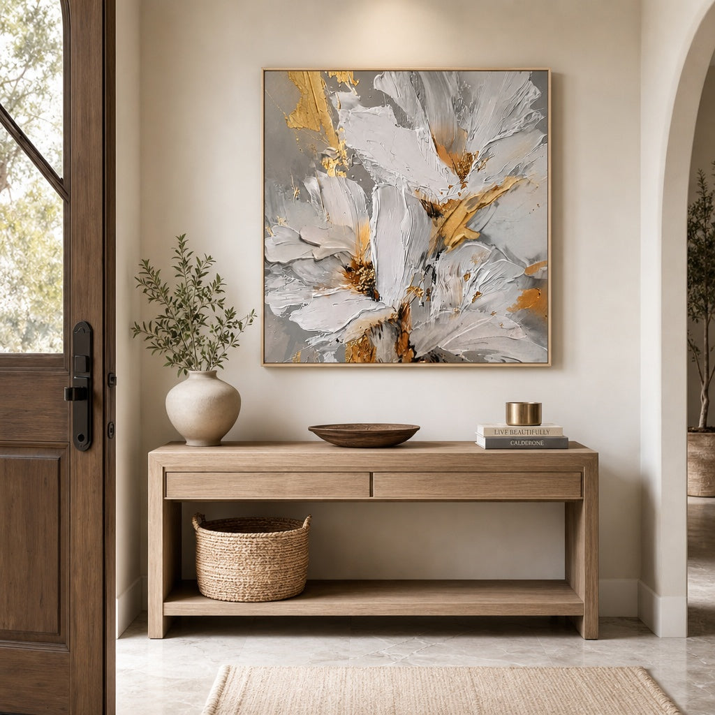 Gilded White Magnolia