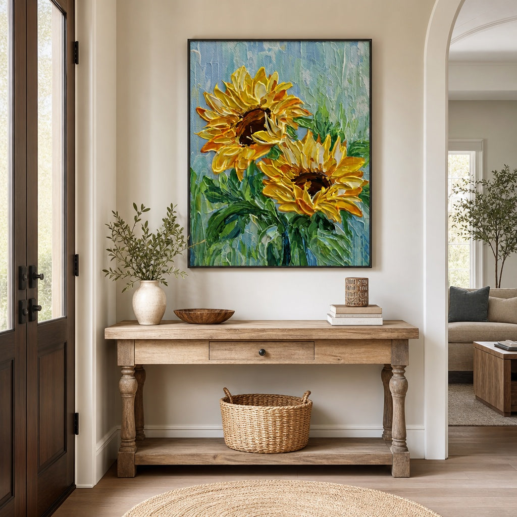 Golden Sunflower Duo