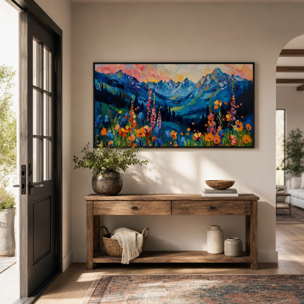 Alpine Wildflower Vista
