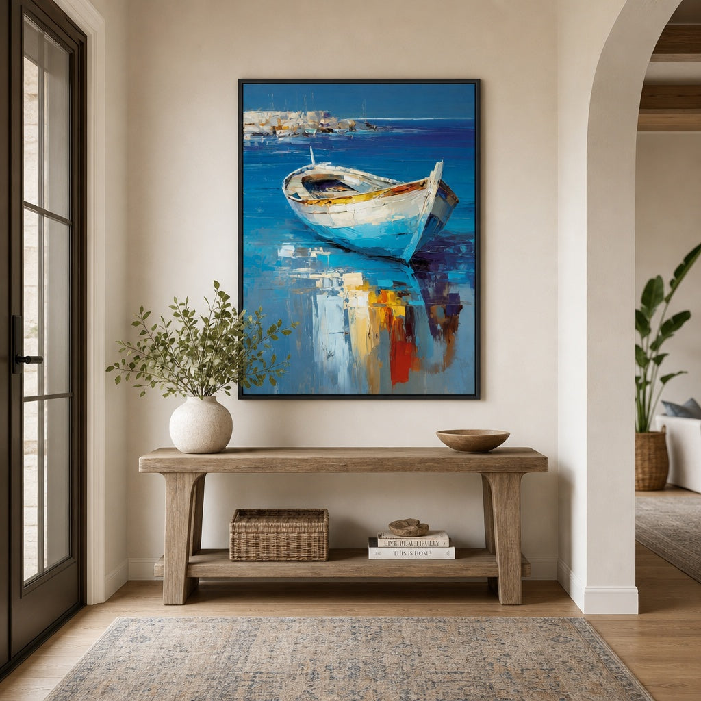 Azure Harbor Boat