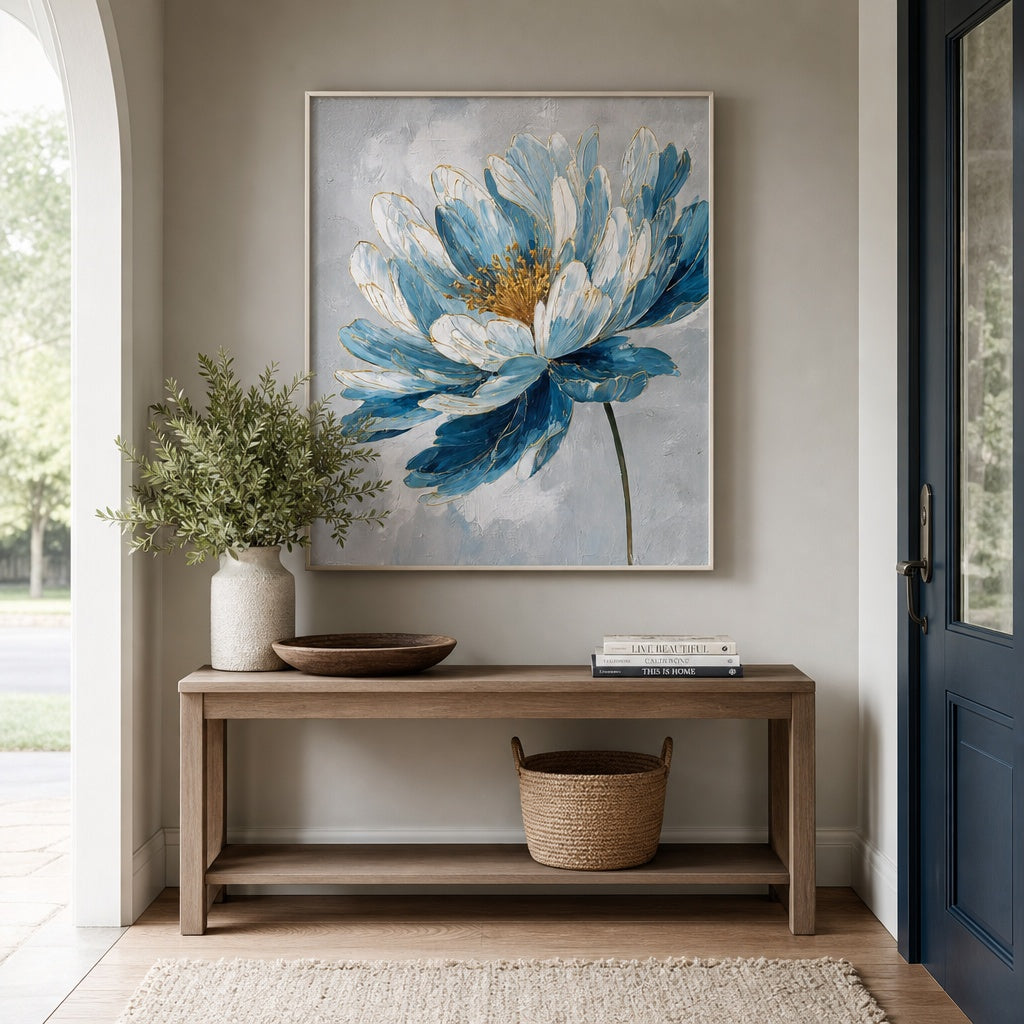Azure Petal Bloom