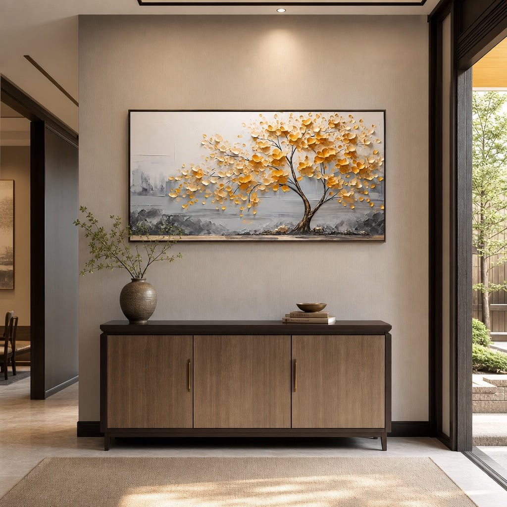 Golden Blossom Tree