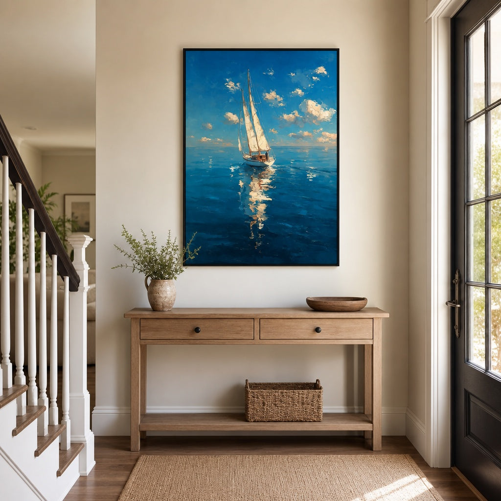 Sailing Into Blue