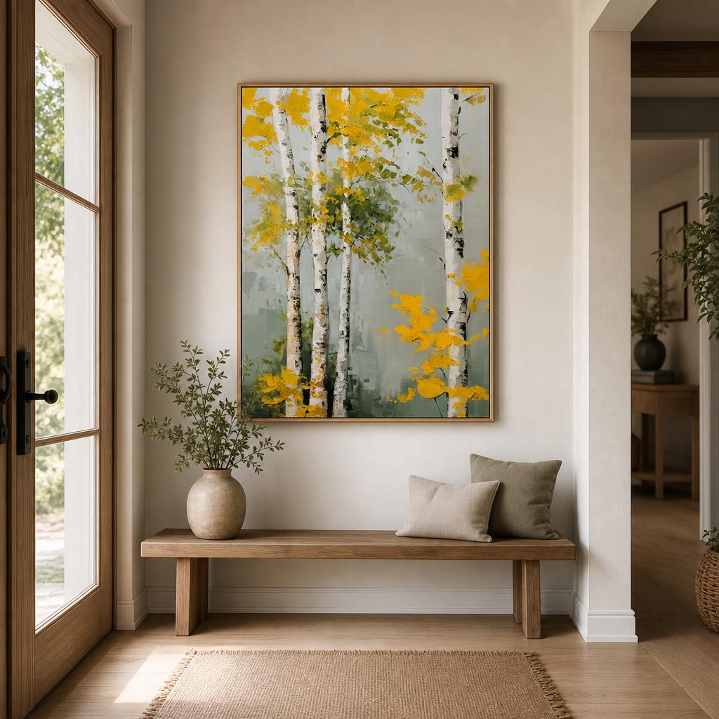 Golden Birch Grove