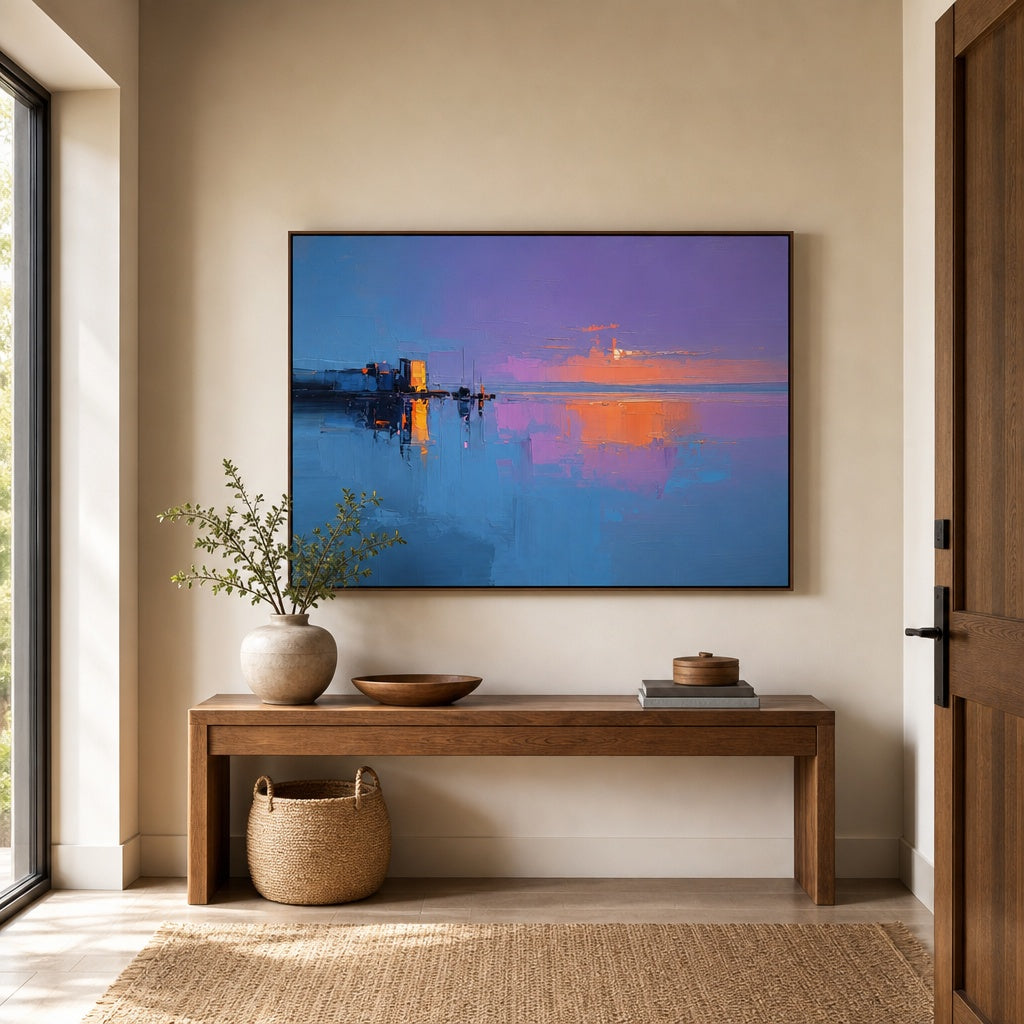 Violet Harbor Sunset