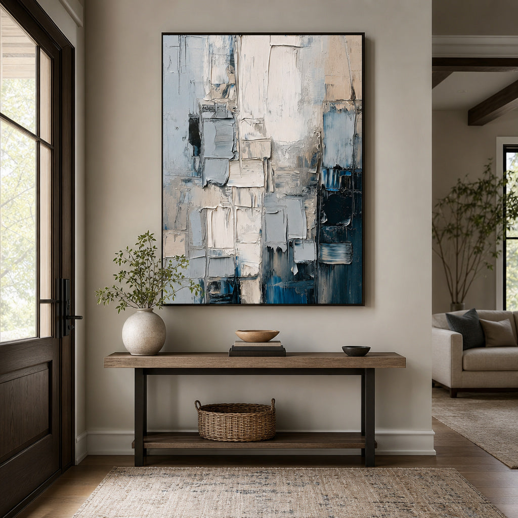 Blue Urban Layers
