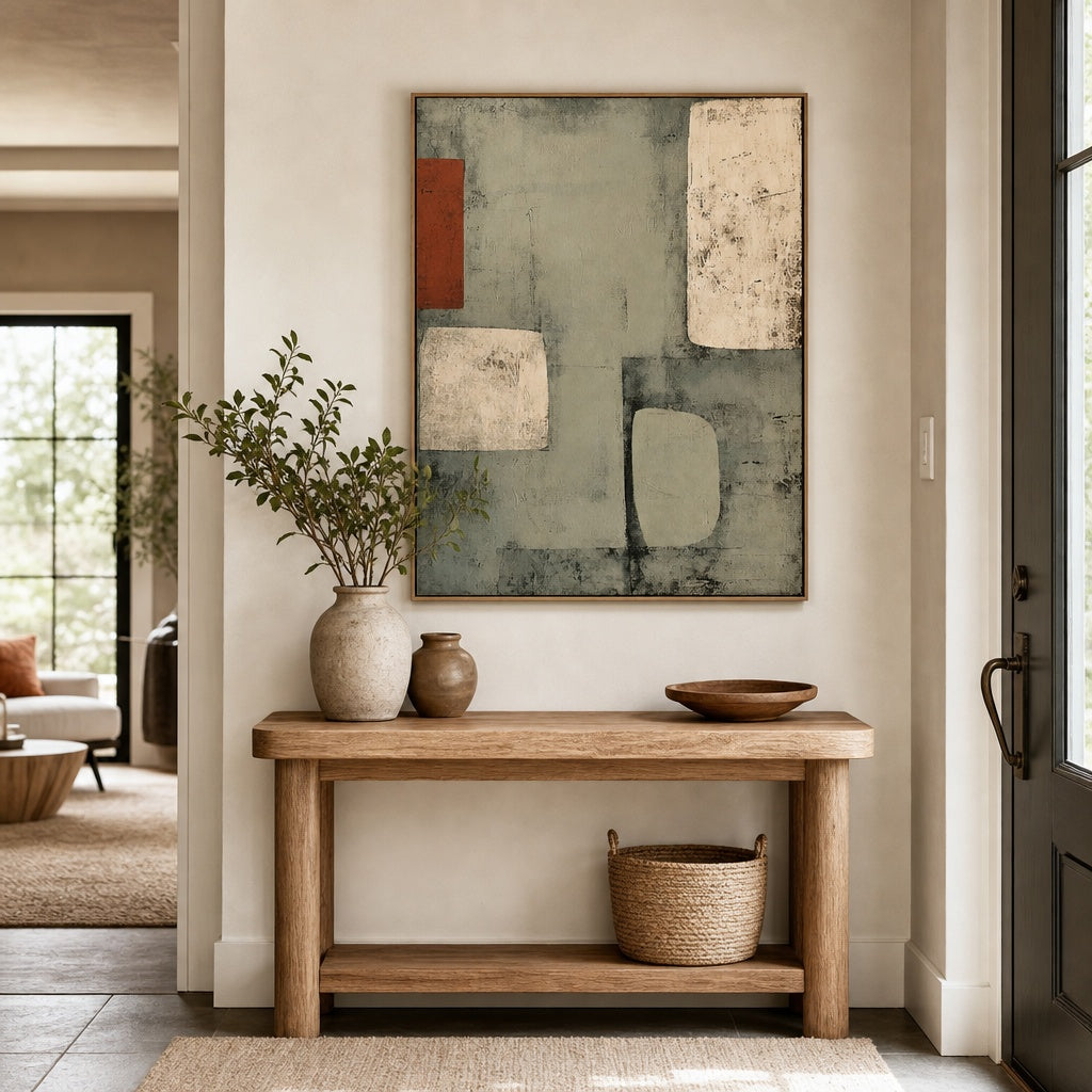 Muted Geometric Harmony