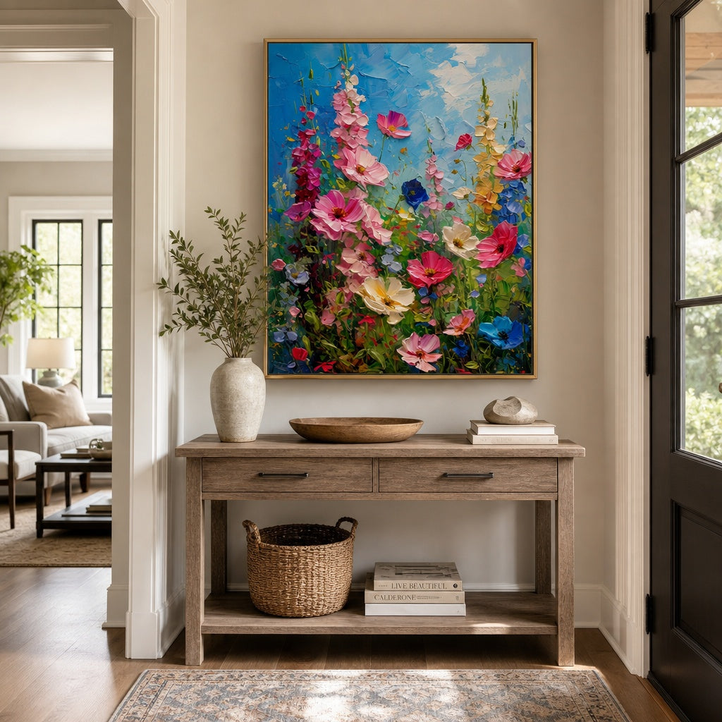 Colorful Wildflower Garden