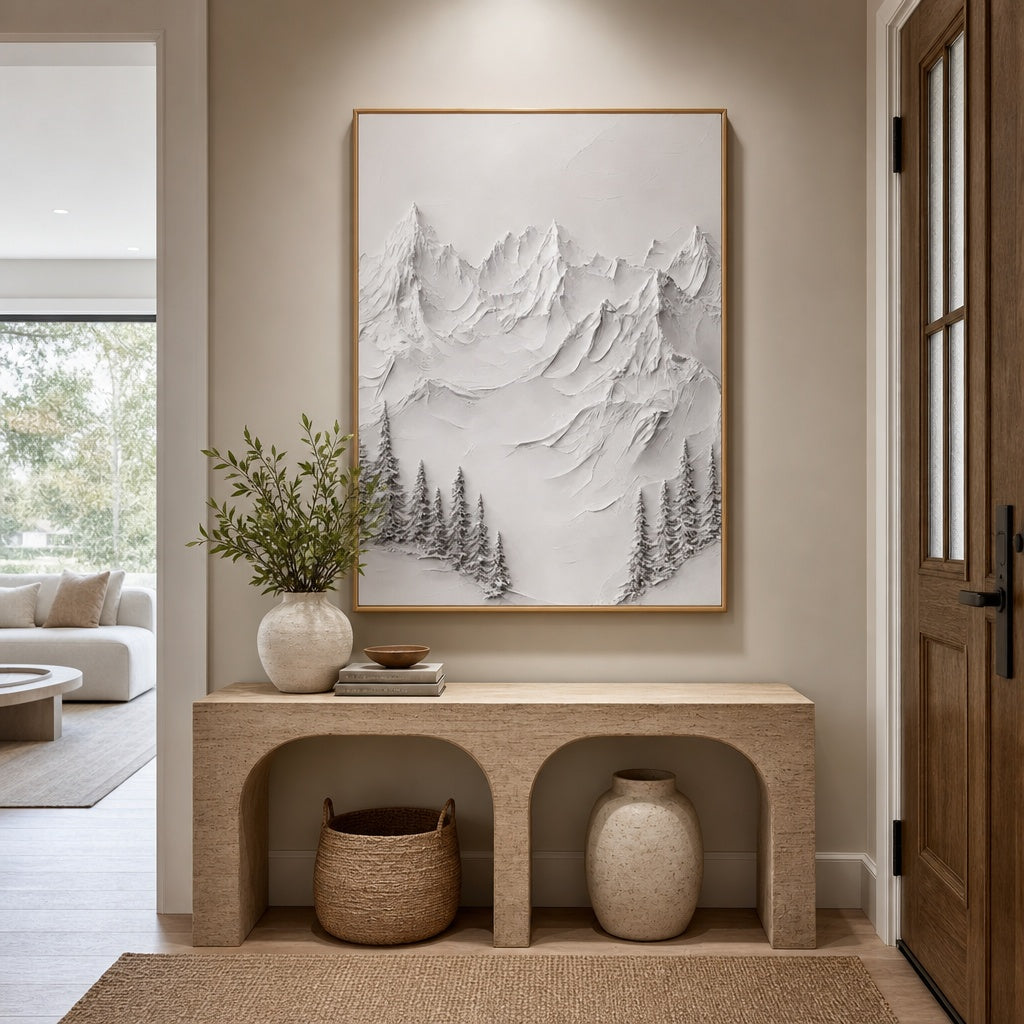 Winter Alpine Relief