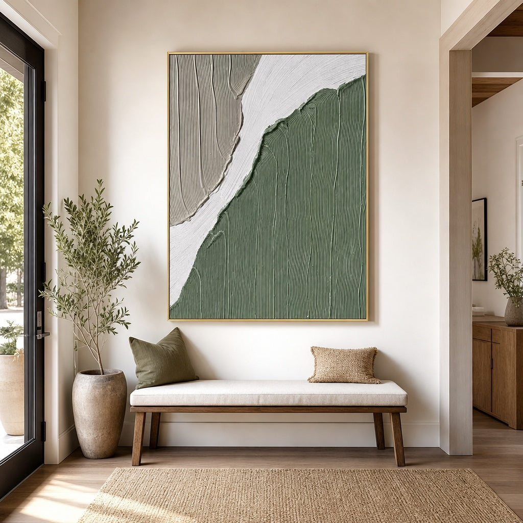 Olive Wave Texture
