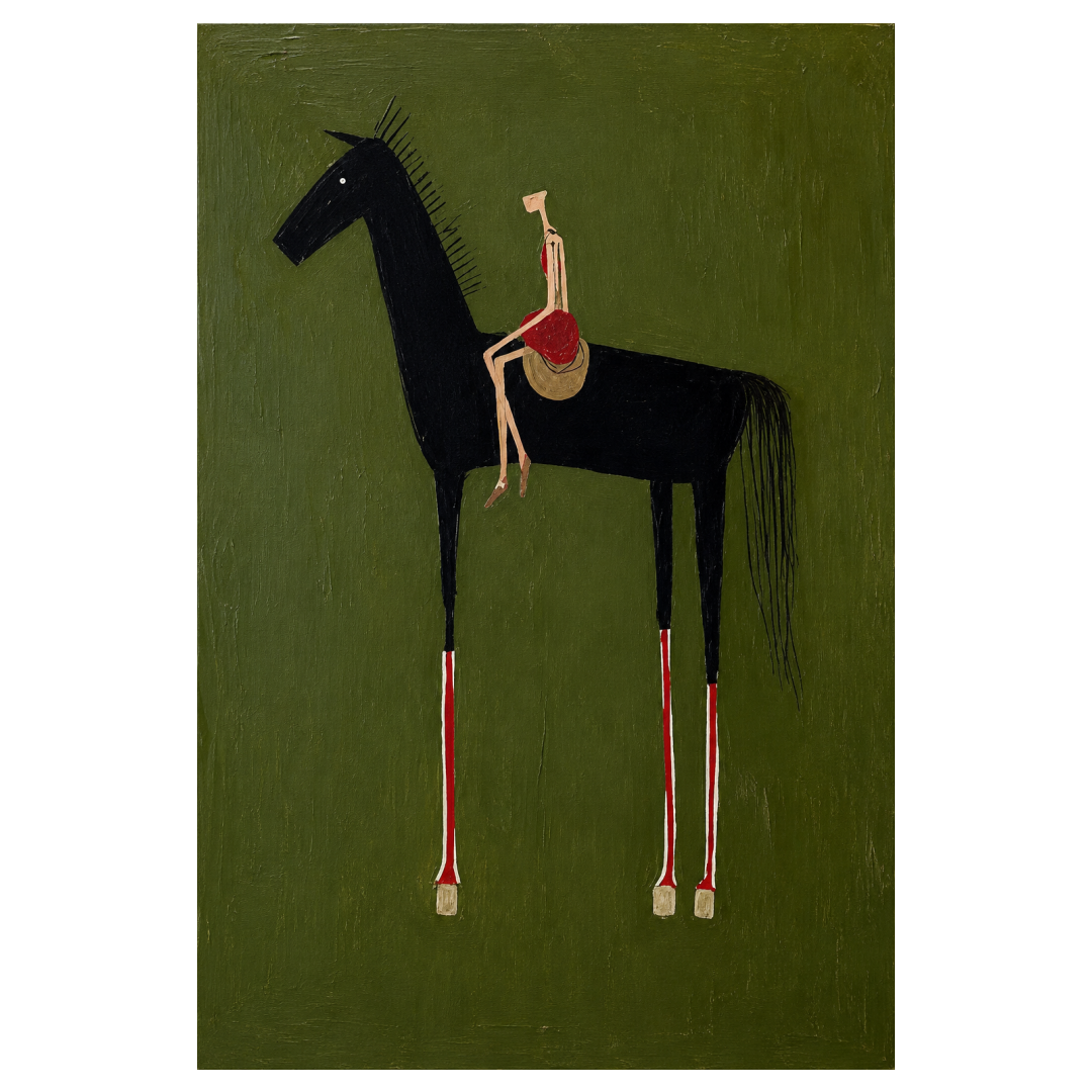 Black Horse Rider