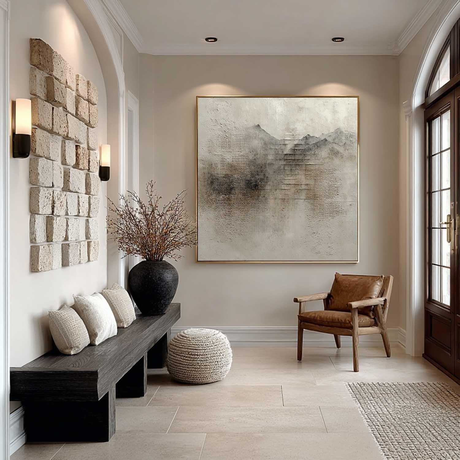 Wabi-Sabi Wall Art#TX001 - Viarteart