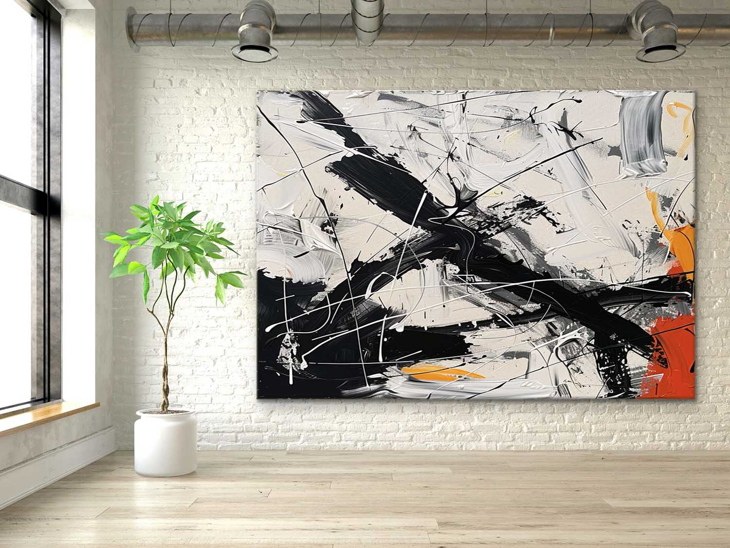 Abstract Expressionist Art AEA004 - Viarteart