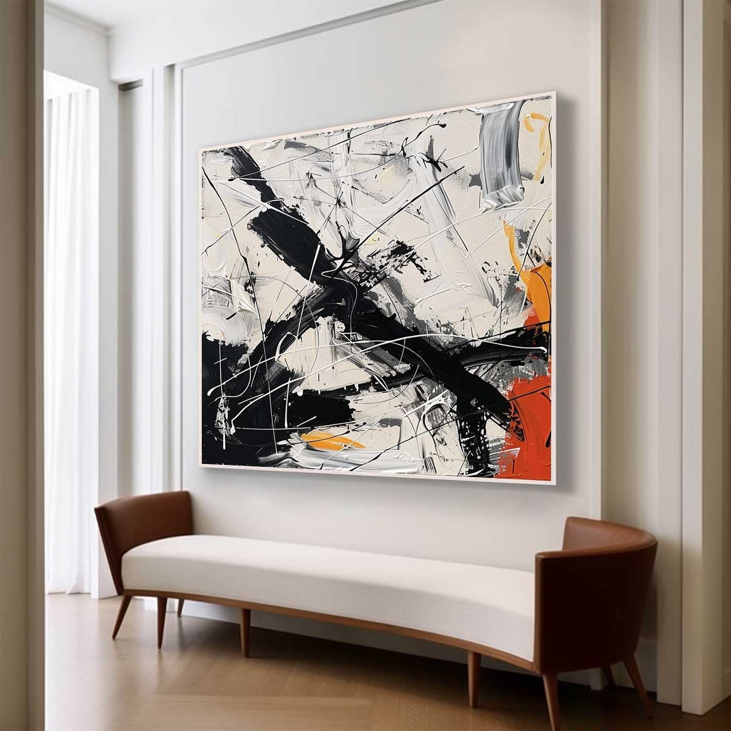 Abstract Expressionist Art AEA004 - Viarteart