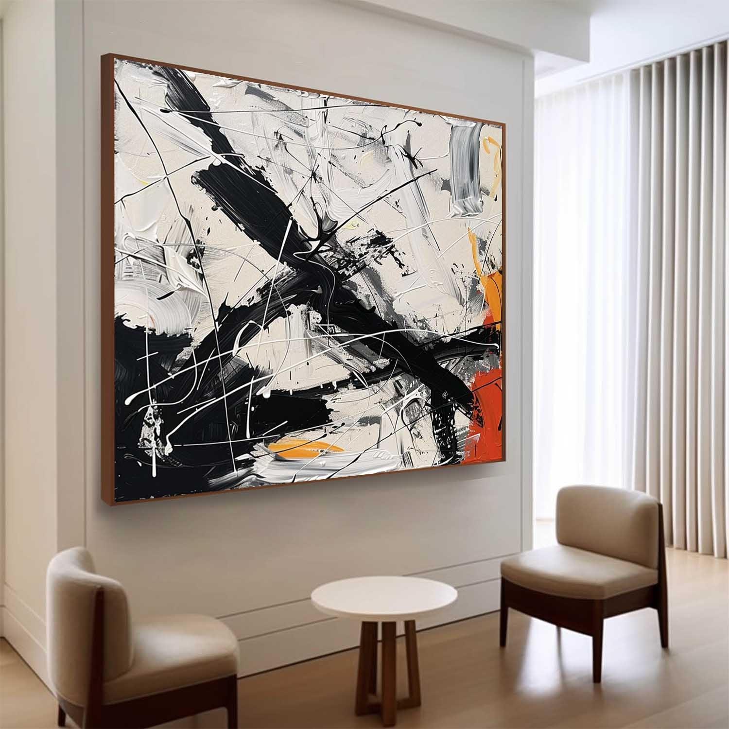Abstract Expressionist Art AEA004 - Viarteart