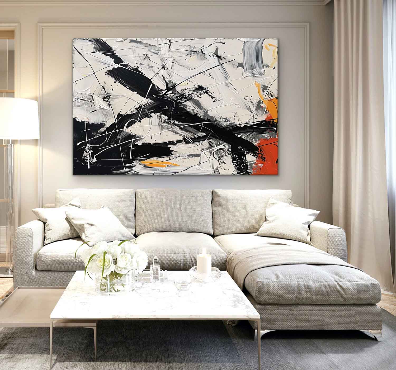Abstract Expressionist Art AEA004 - Viarteart