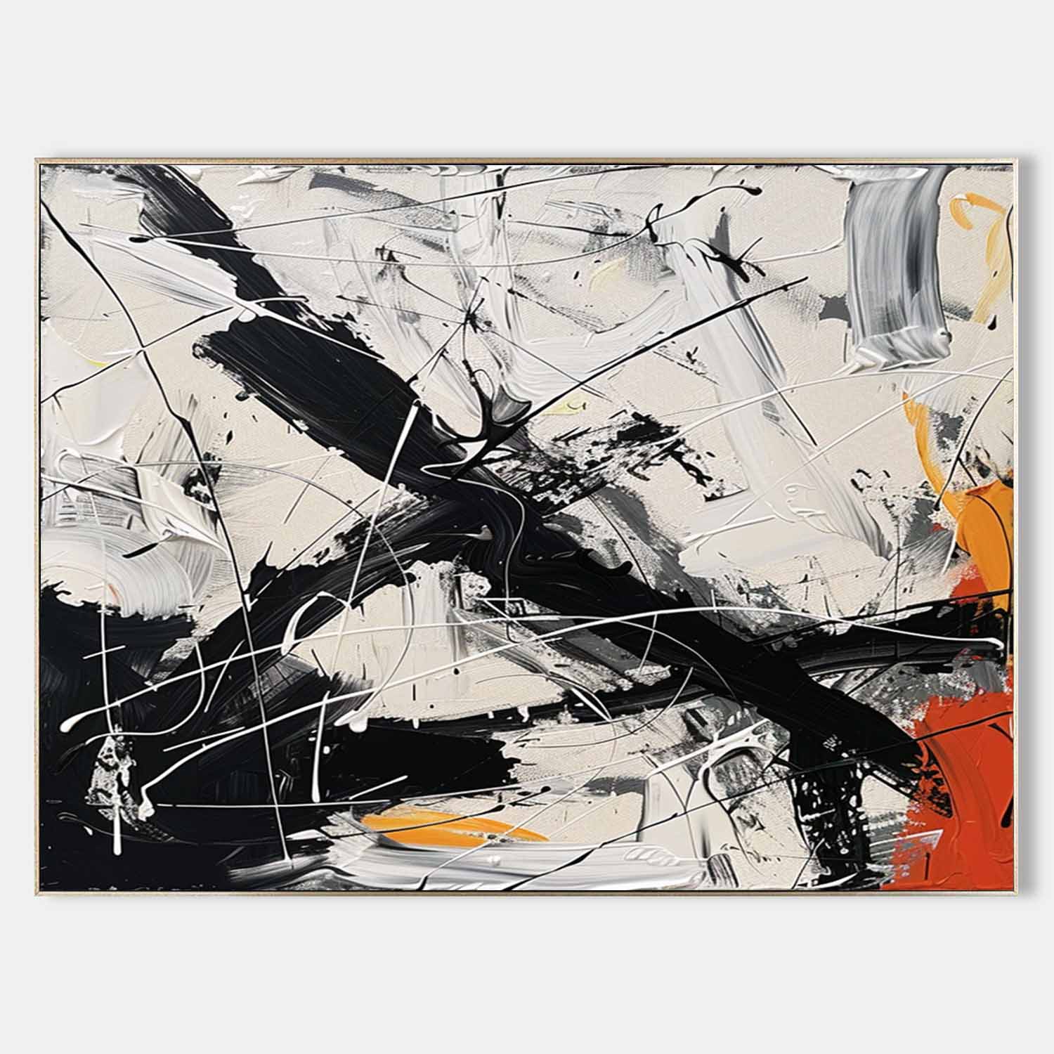 Abstract Expressionist Art AEA004 - Viarteart