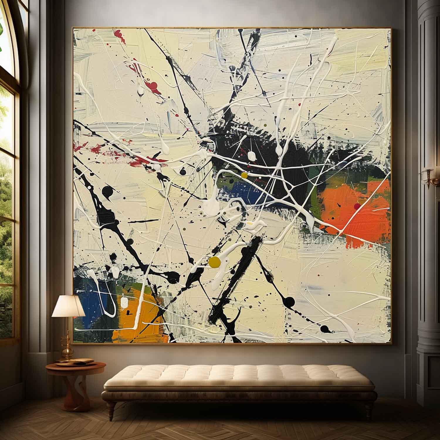 Abstract Expressionist Art AEA010 - Viarteart