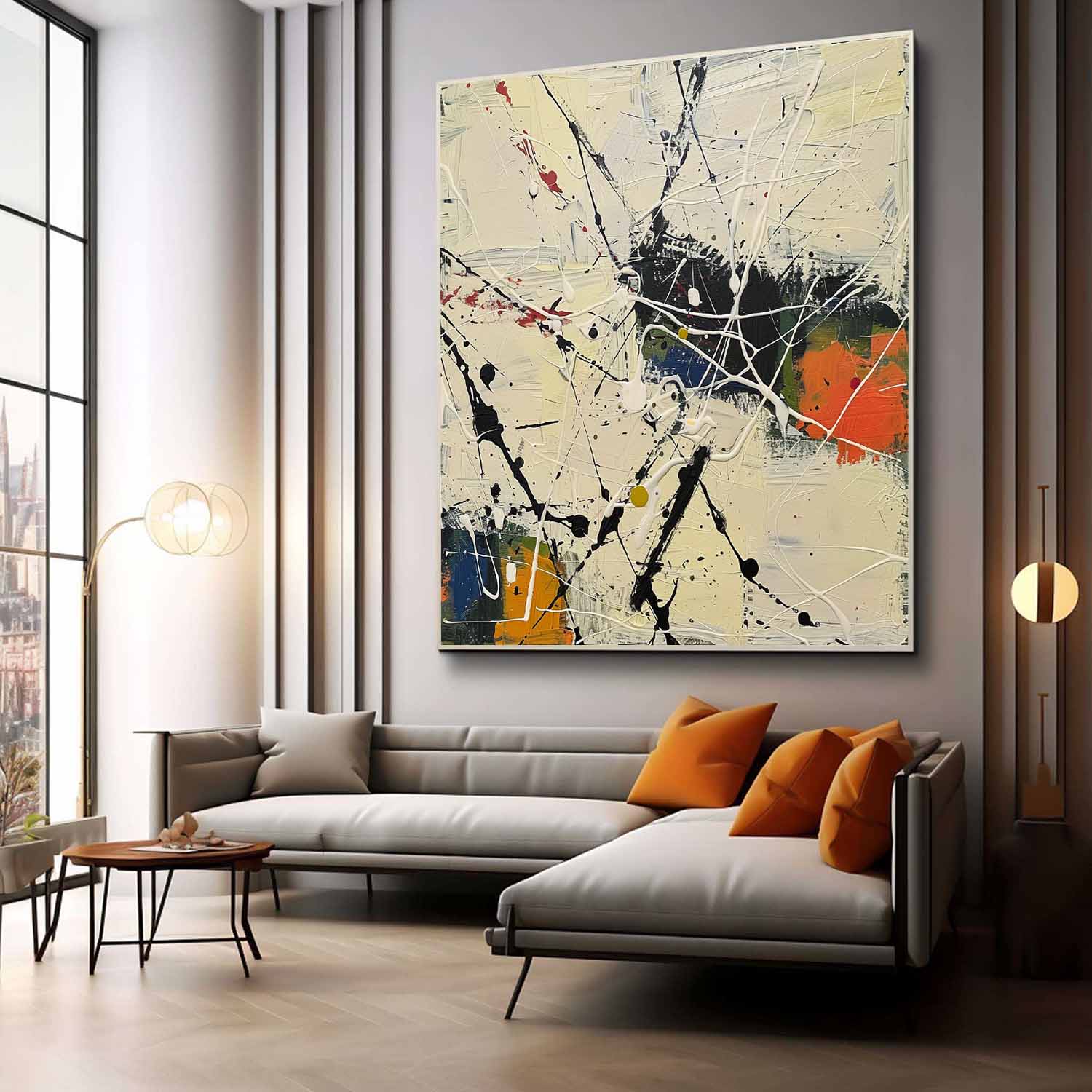 Abstract Expressionist Art AEA010 - Viarteart