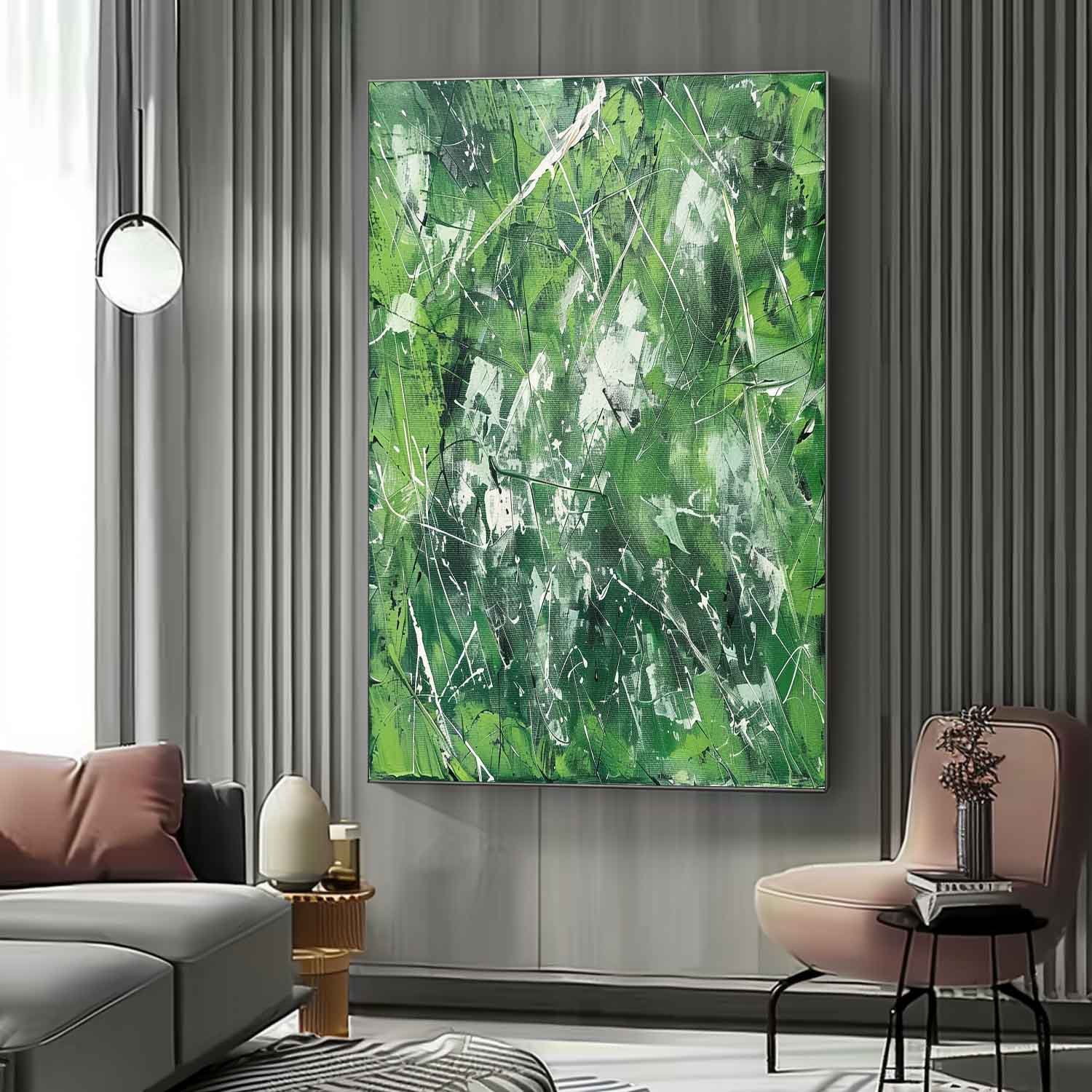 Abstract Expressionist Art AEA014 - Viarteart