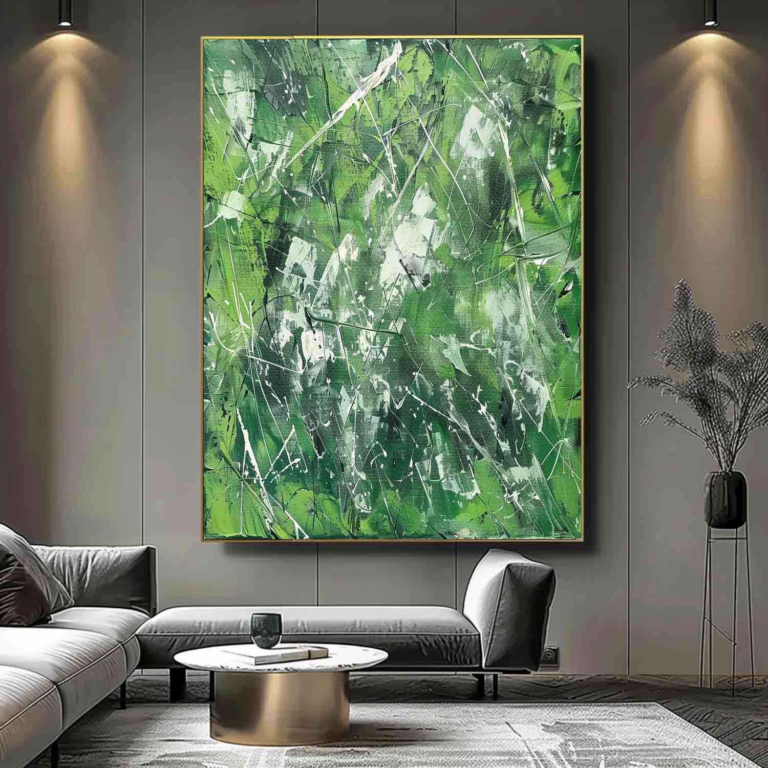 Abstract Expressionist Art AEA014 - Viarteart