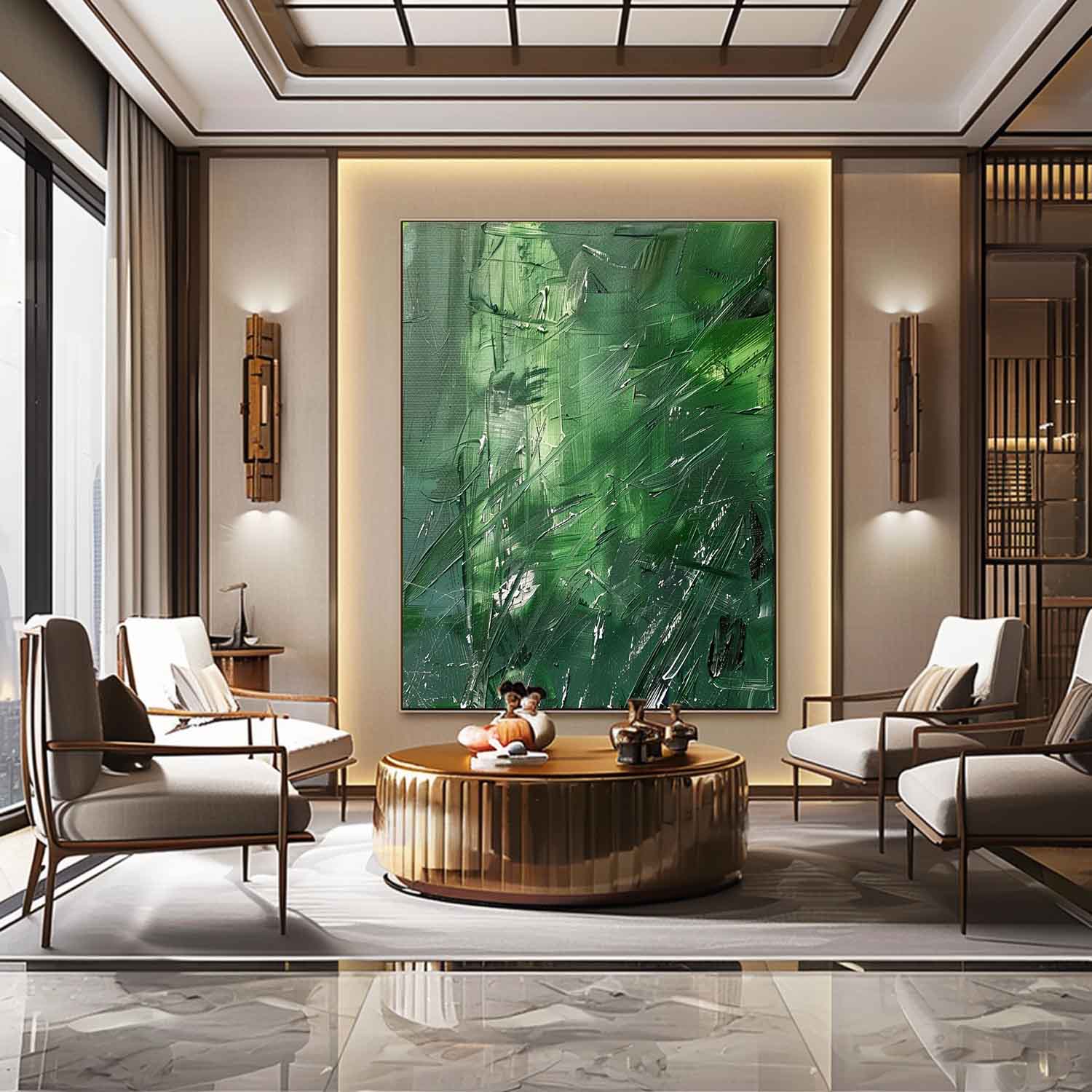 Abstract Expressionist Art AEA015 - Viarteart
