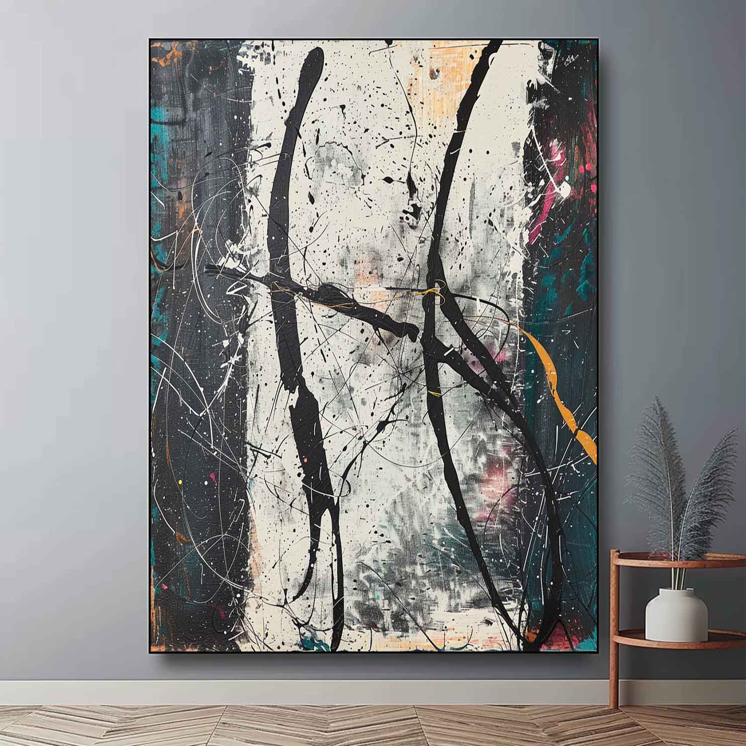 Abstract Expressionist Art AEA024 - Viarteart