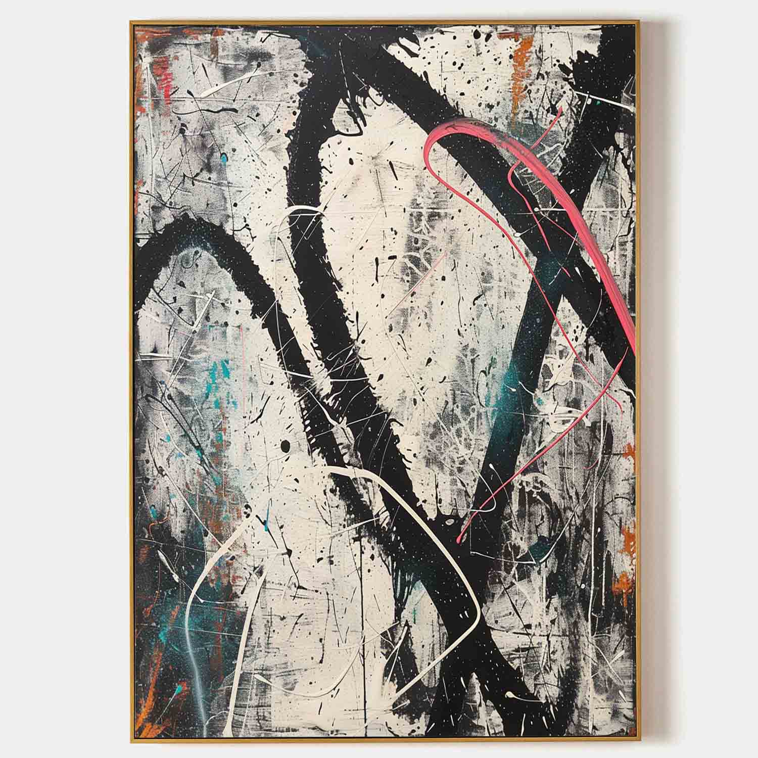 Abstract Expressionist Art AEA025 - Viarteart