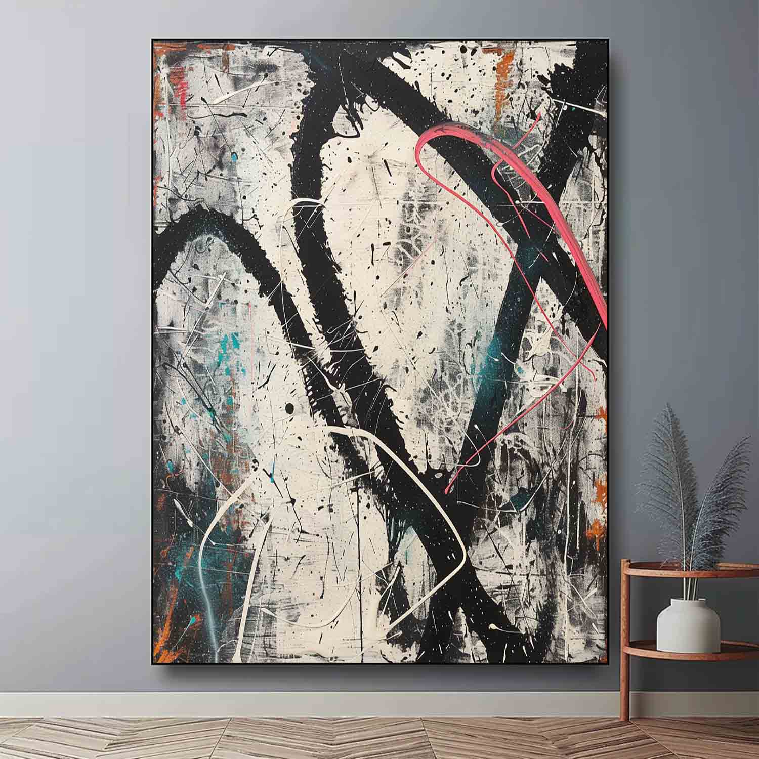 Abstract Expressionist Art AEA025 - Viarteart