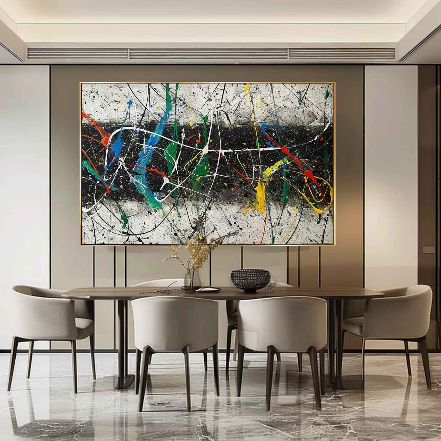 Abstract Expressionist Art AEA031 - Viarteart