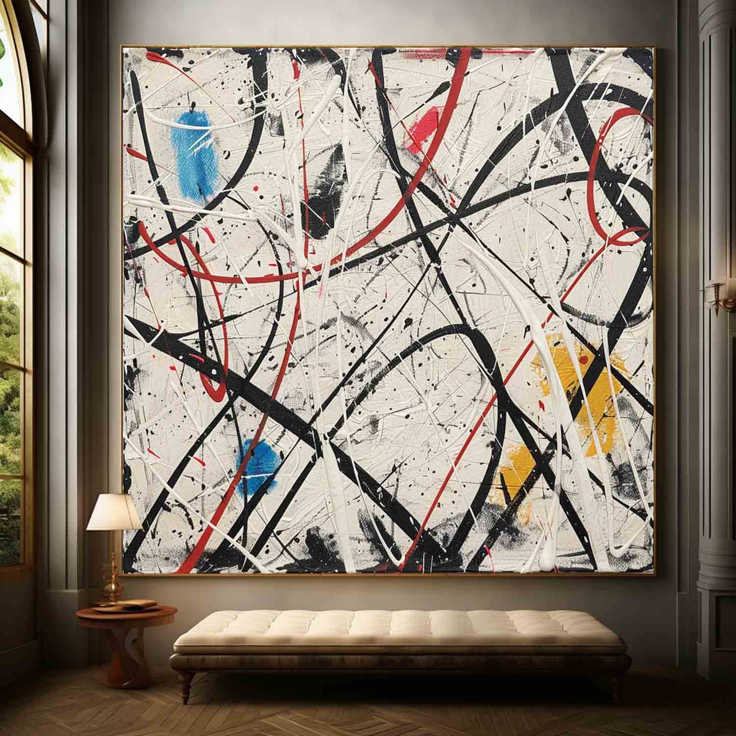 Abstract Expressionist Art AEA043 - Viarteart