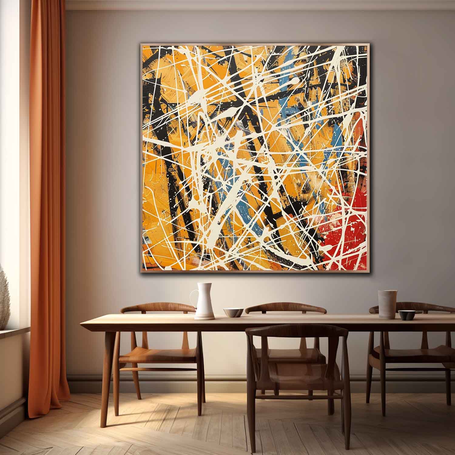 Abstract Expressionist Art AEA046 - Viarteart