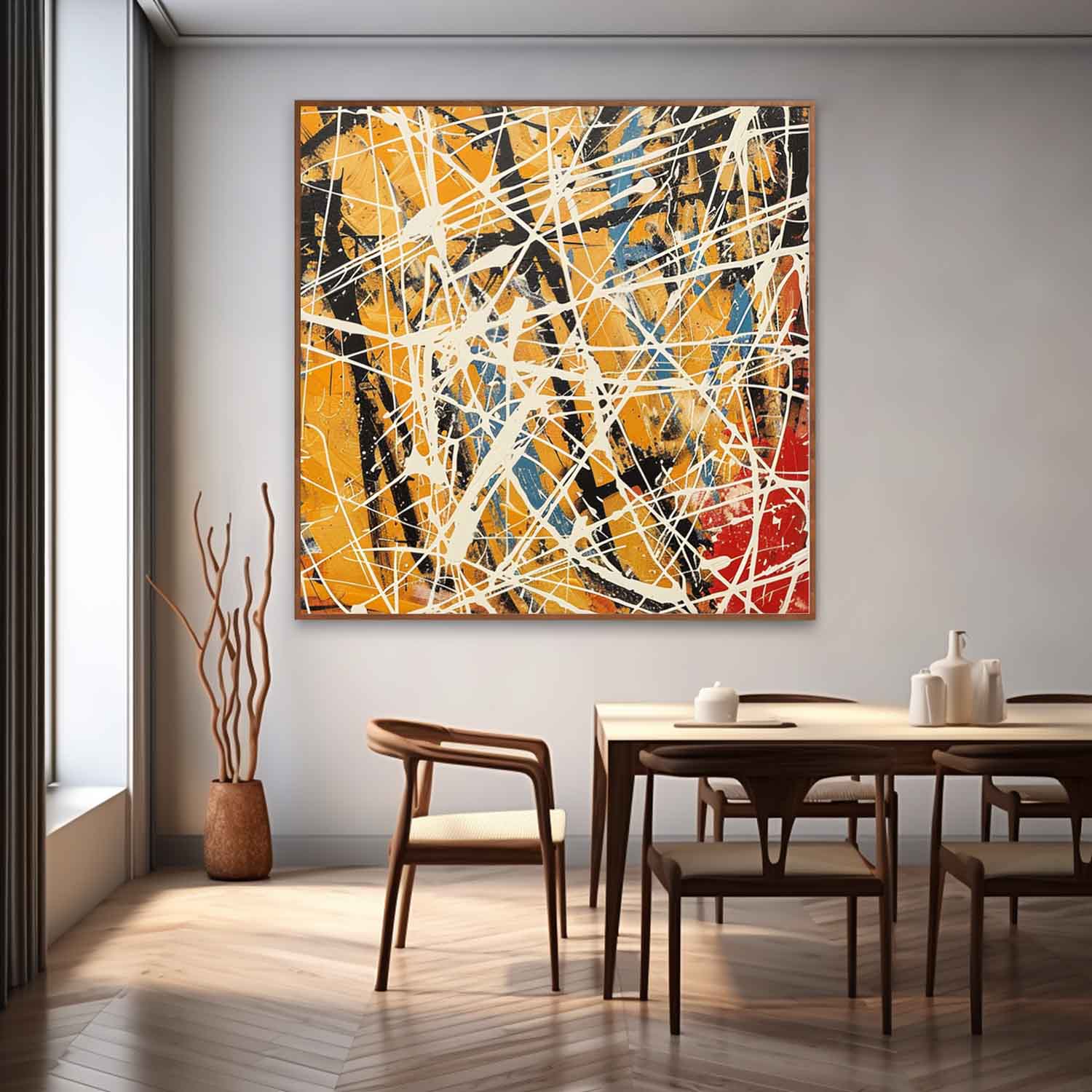 Abstract Expressionist Art AEA046 - Viarteart