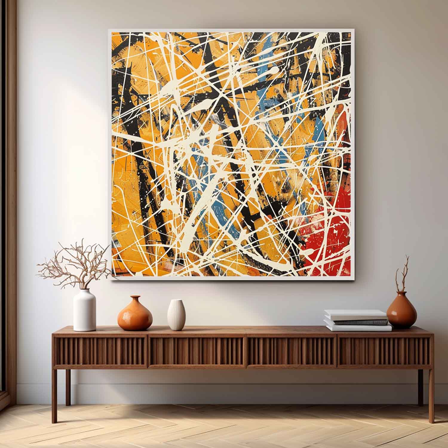 Abstract Expressionist Art AEA046 - Viarteart