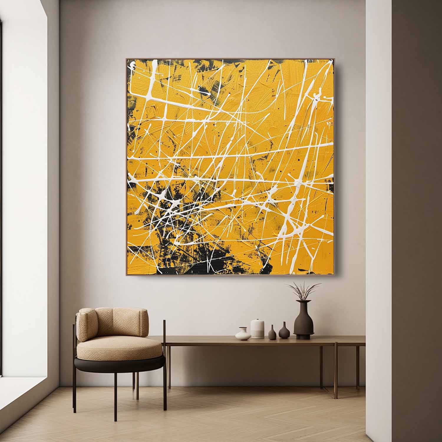 Abstract Expressionist Art AEA047 - Viarteart