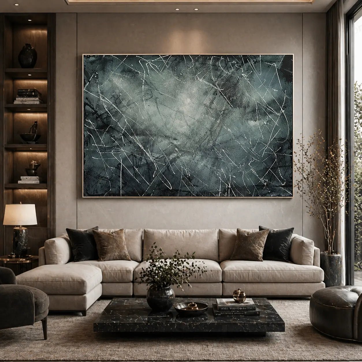Abstract Expressionist Art AEA047 - Viarteart