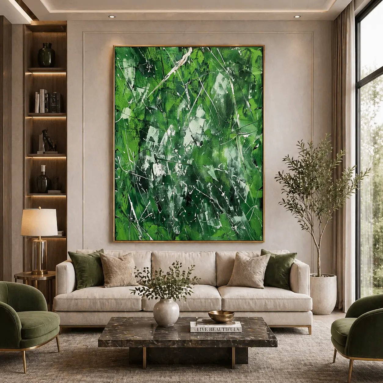 Abstract Expressionist Art AEA050 - Viarteart