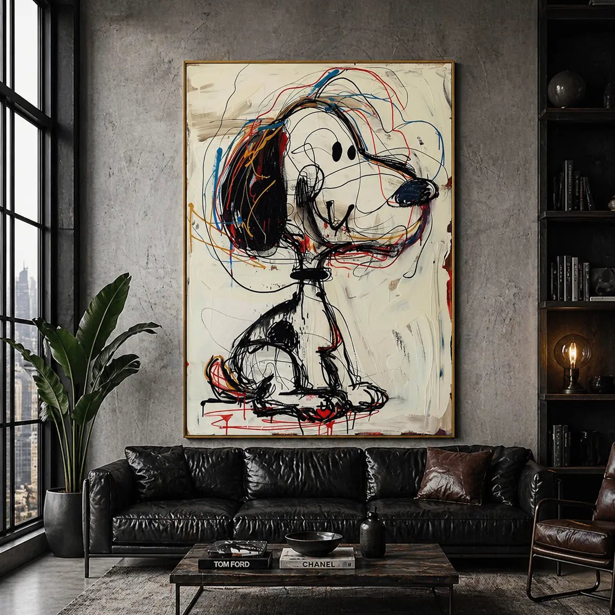 Abstract Graffiti Art GA001 - Viarteart