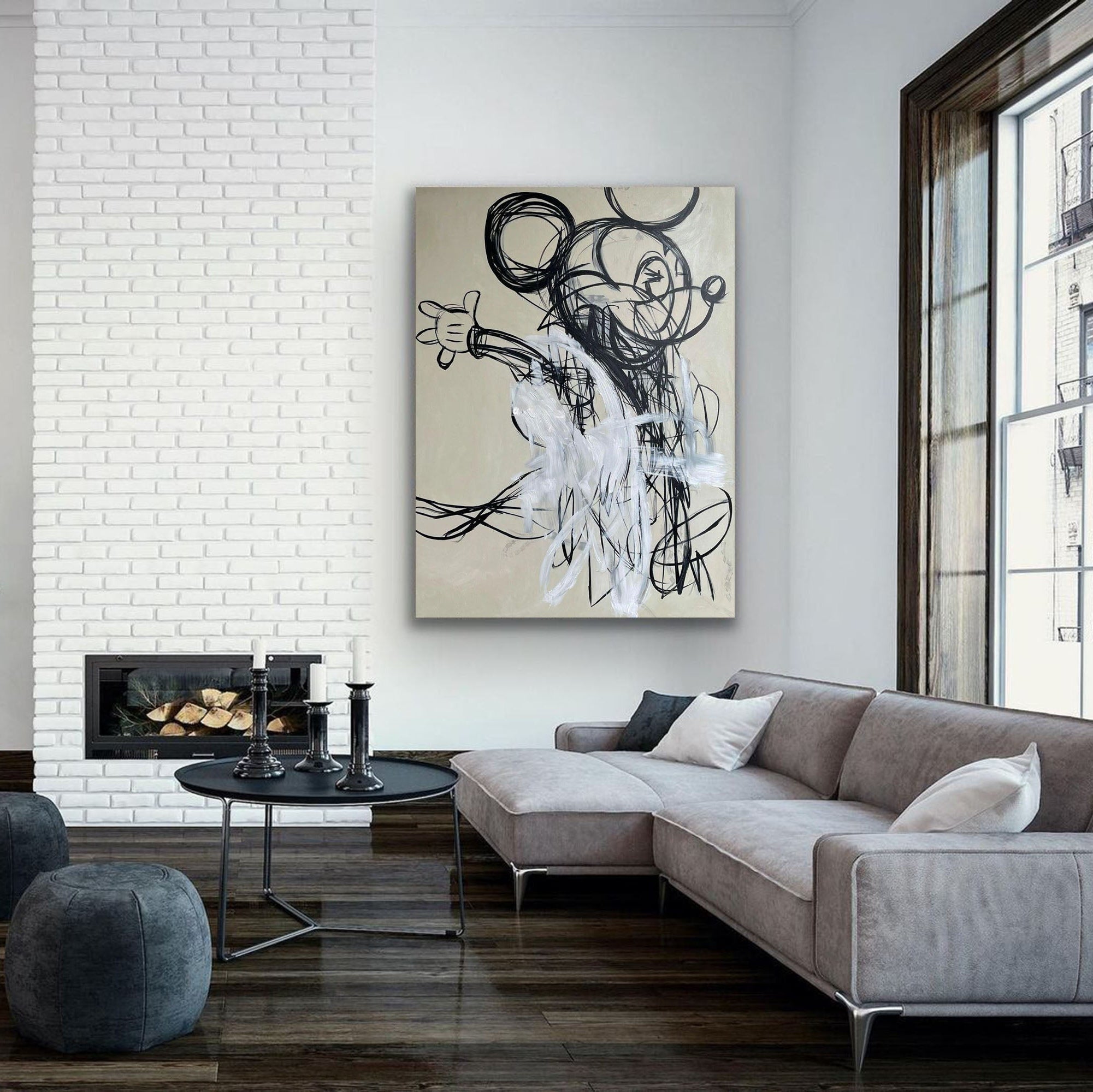 Abstract Graffiti Art GA006 - Viarteart