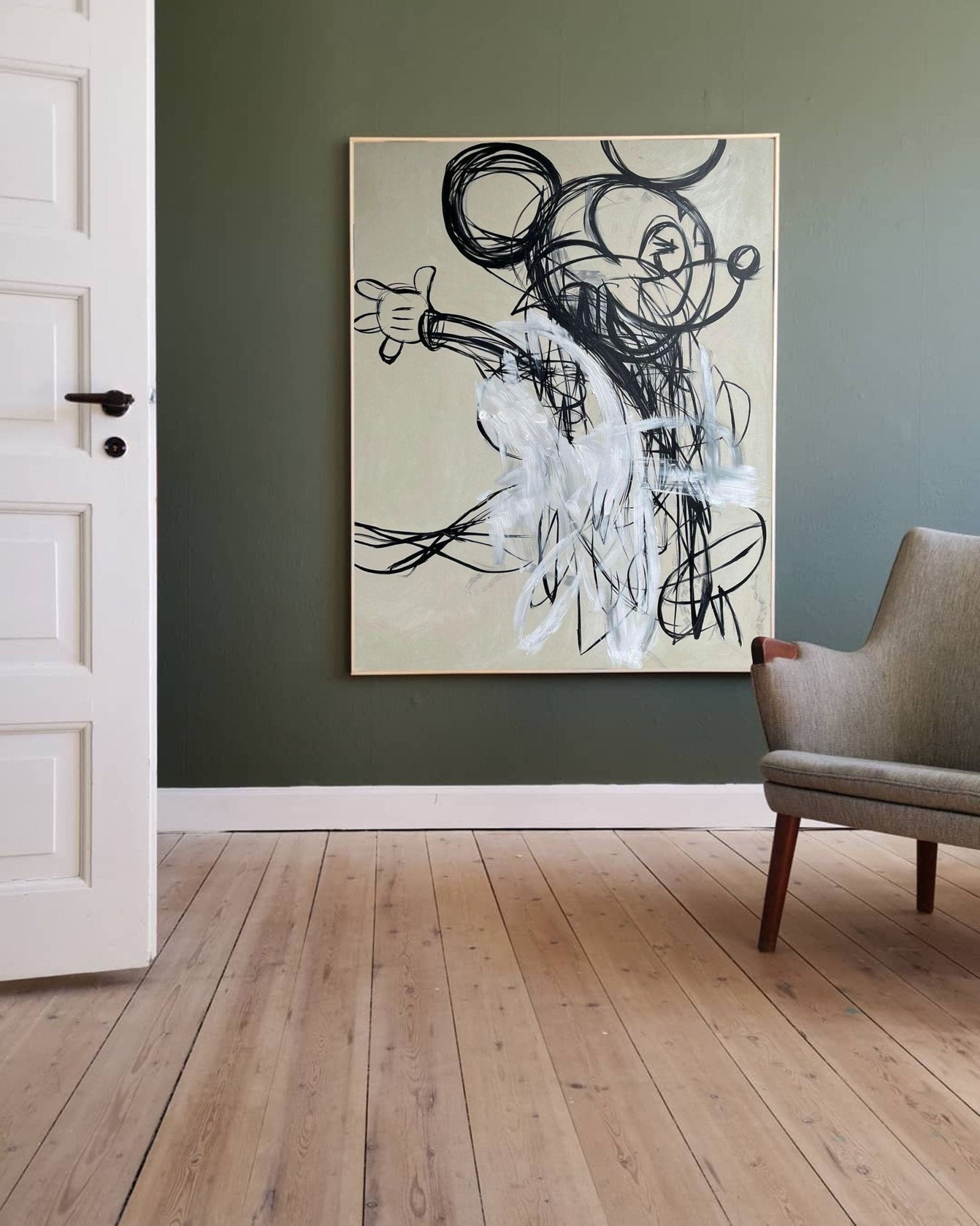 Abstract Graffiti Art GA006 - Viarteart