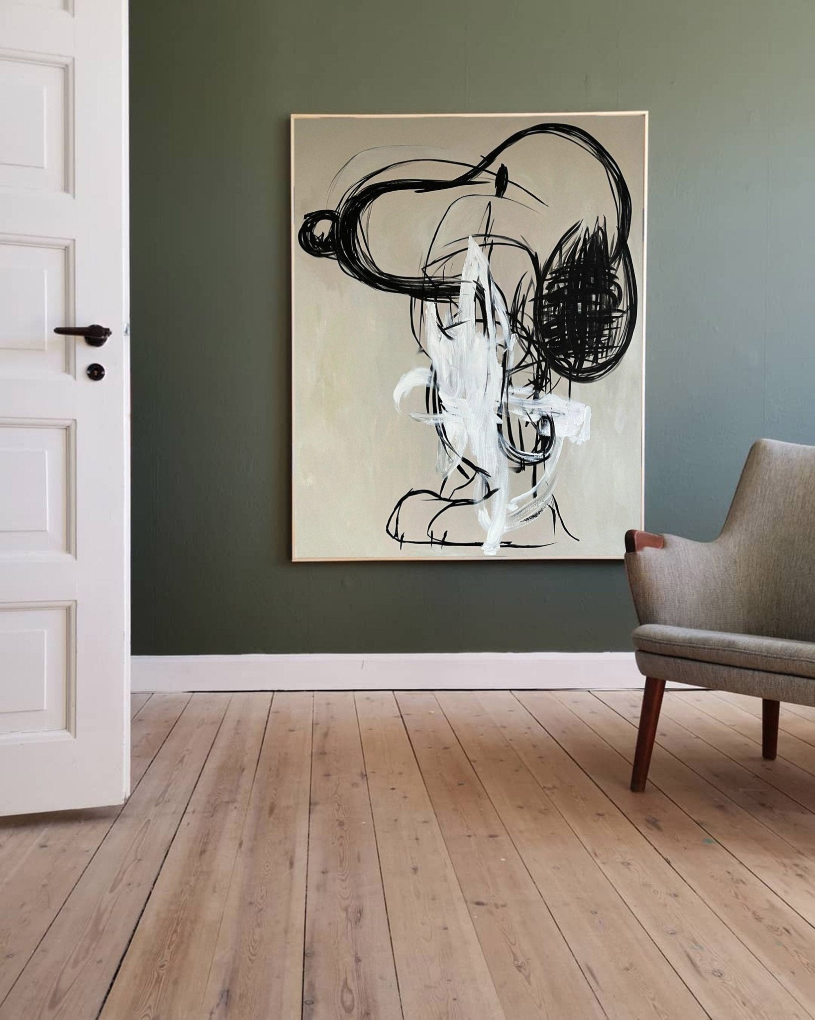 Abstract Graffiti Art GA021 - Viarteart