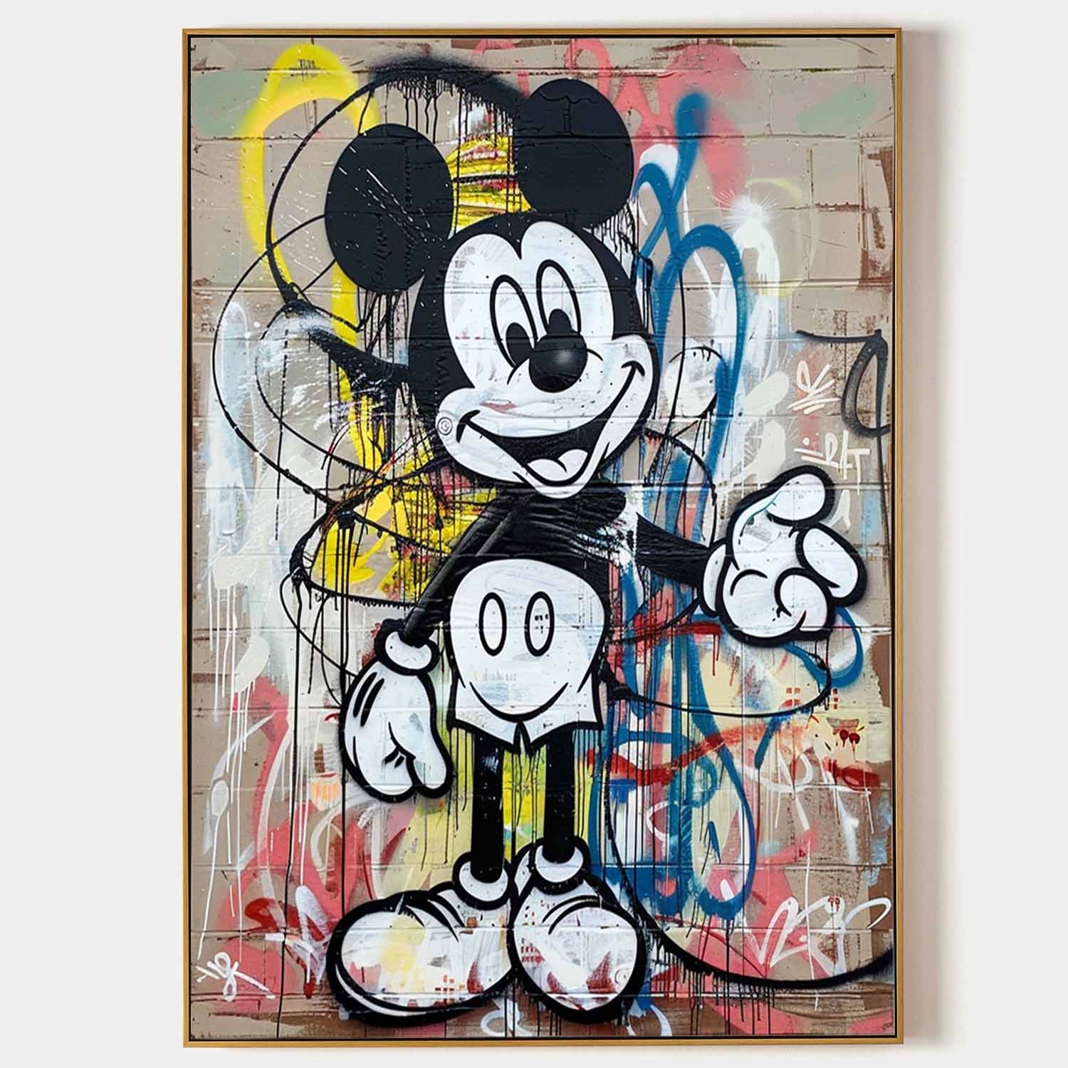 Abstract Graffiti Art GA047 - Viarteart