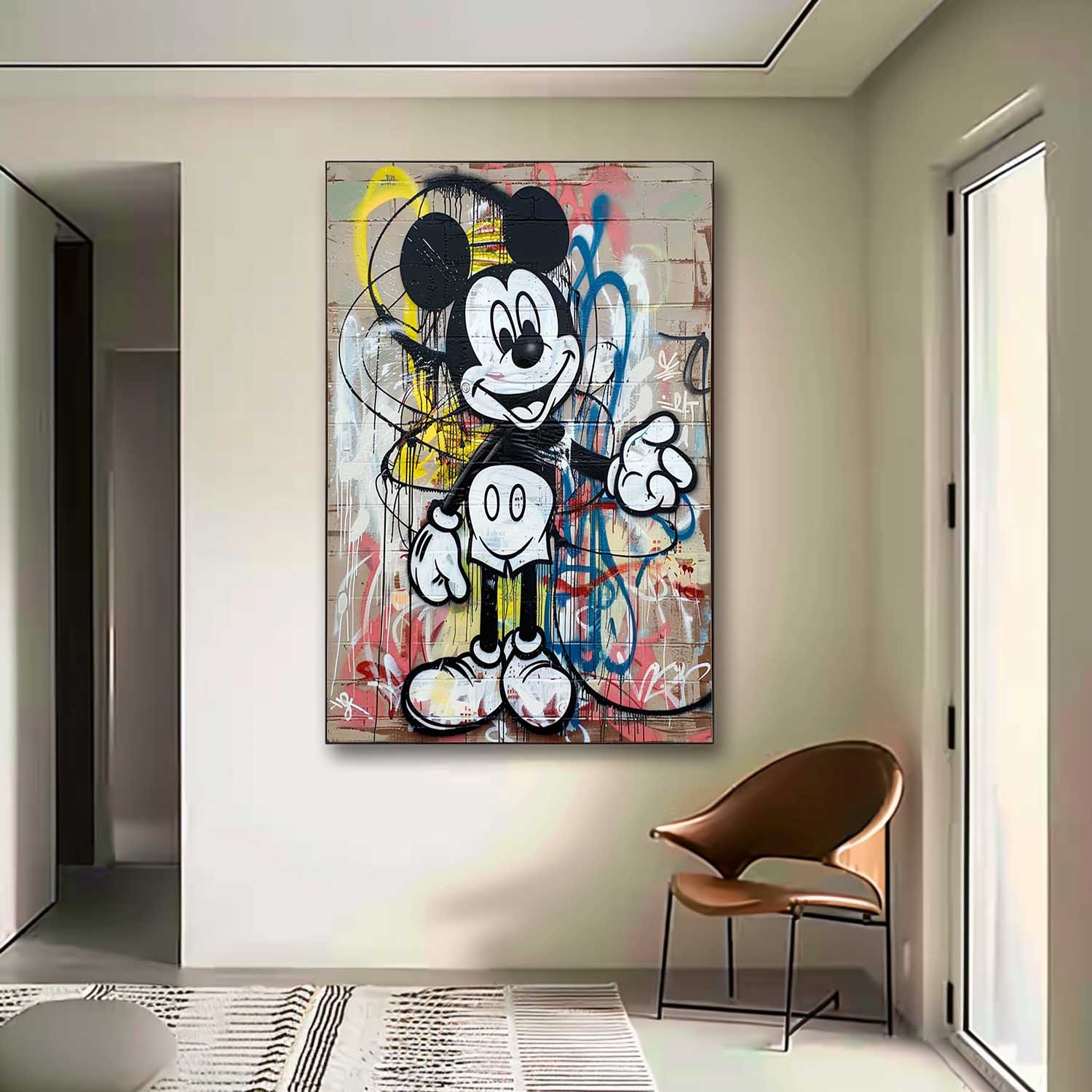 Abstract Graffiti Art GA047 - Viarteart