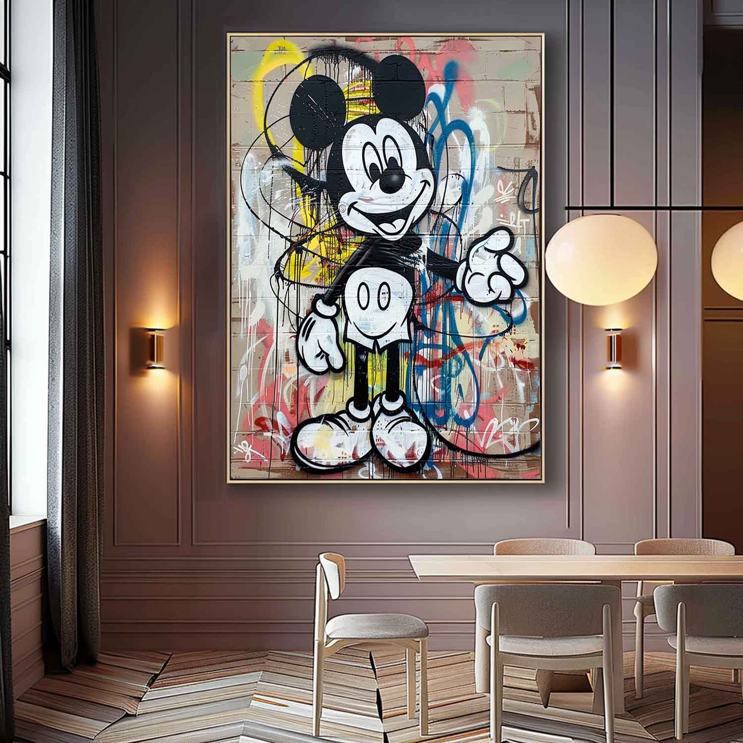 Abstract Graffiti Art GA047 - Viarteart