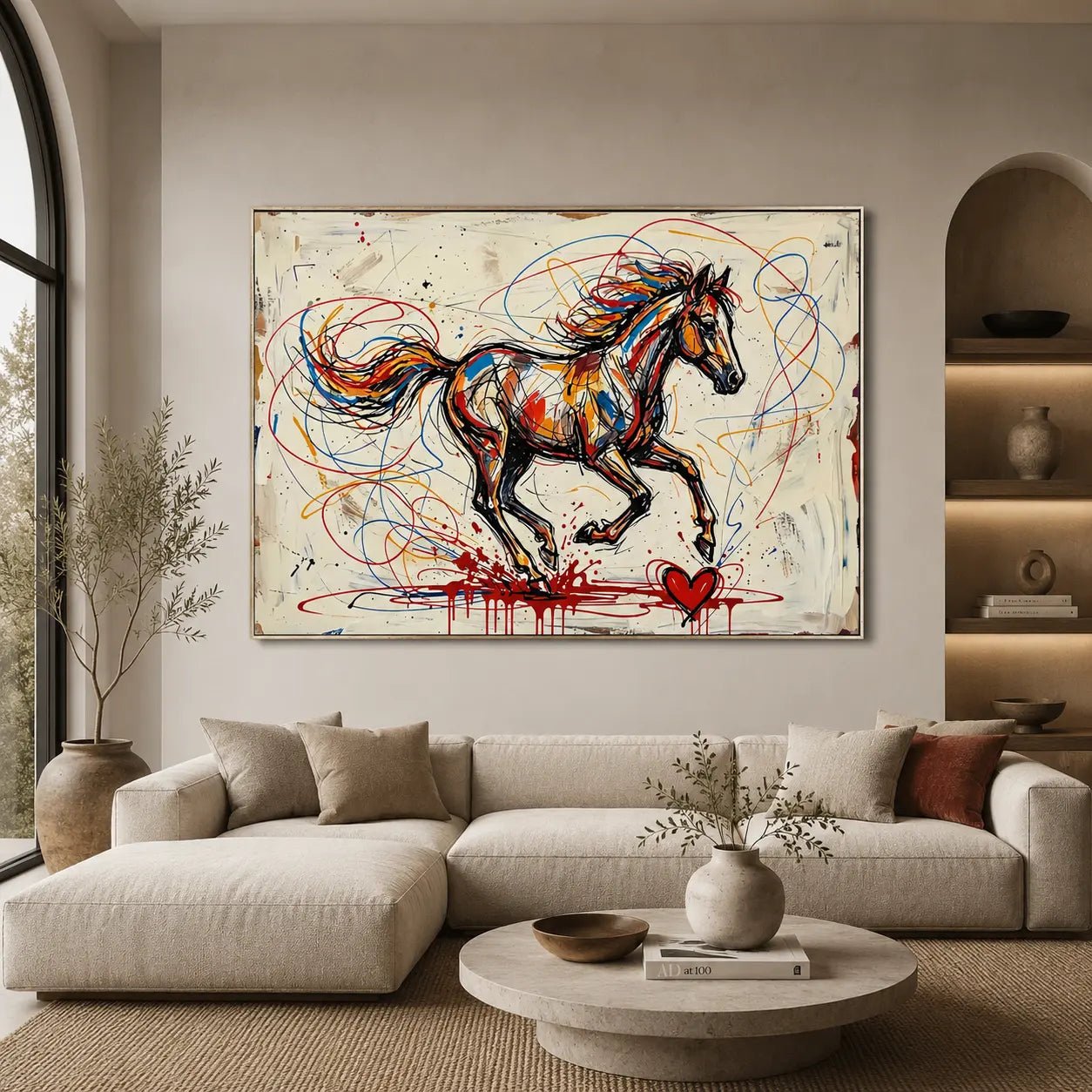 Abstract Graffiti Art GA101 - Viarteart
