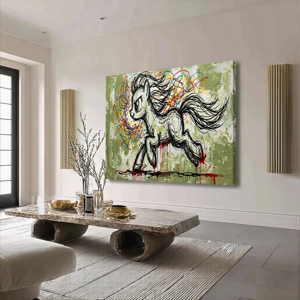 Abstract Graffiti Art GA201 - Viarteart