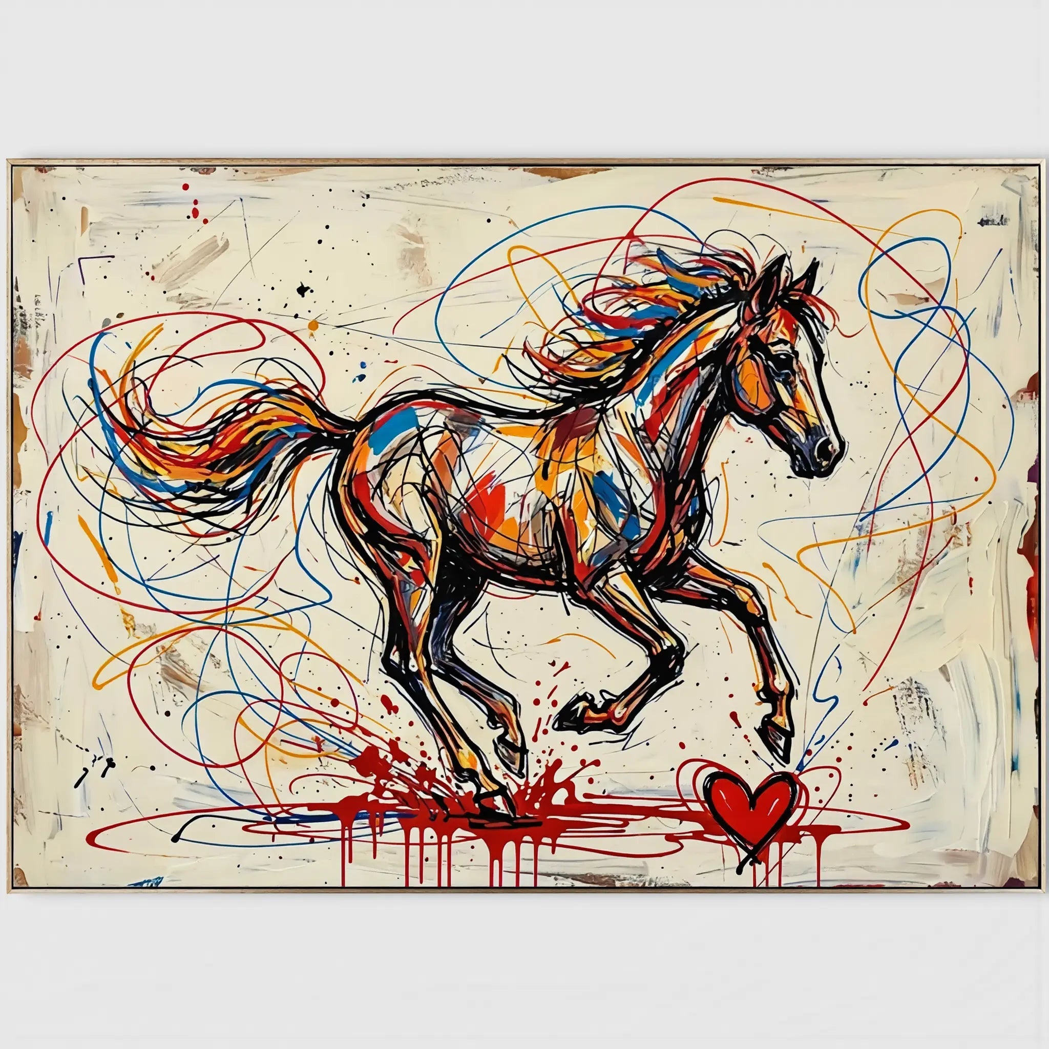Abstract Graffiti Art GA202 - Viarteart
